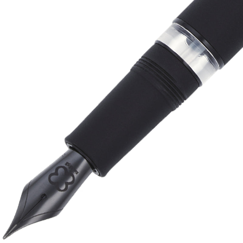 Esterbrook Estie Raven, Kolben-/ Patronenfüller, schwarz-matt (Gratis Thermosflasche)