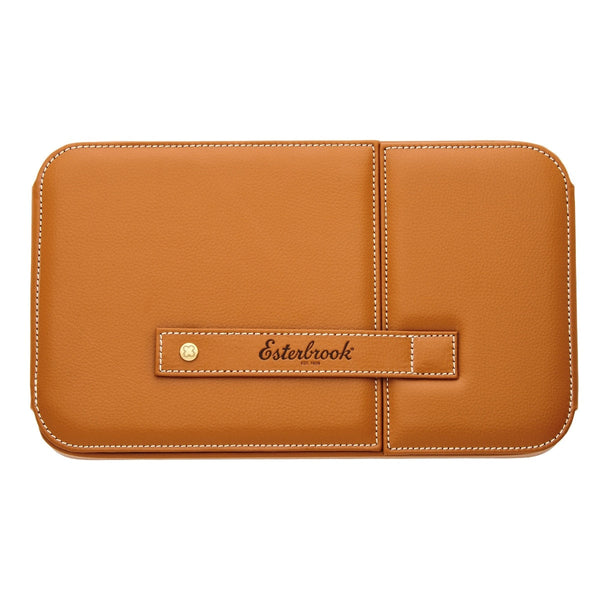 Esterbrook, Stifteetui British Tan, für 12 Schreibgeräte, braun