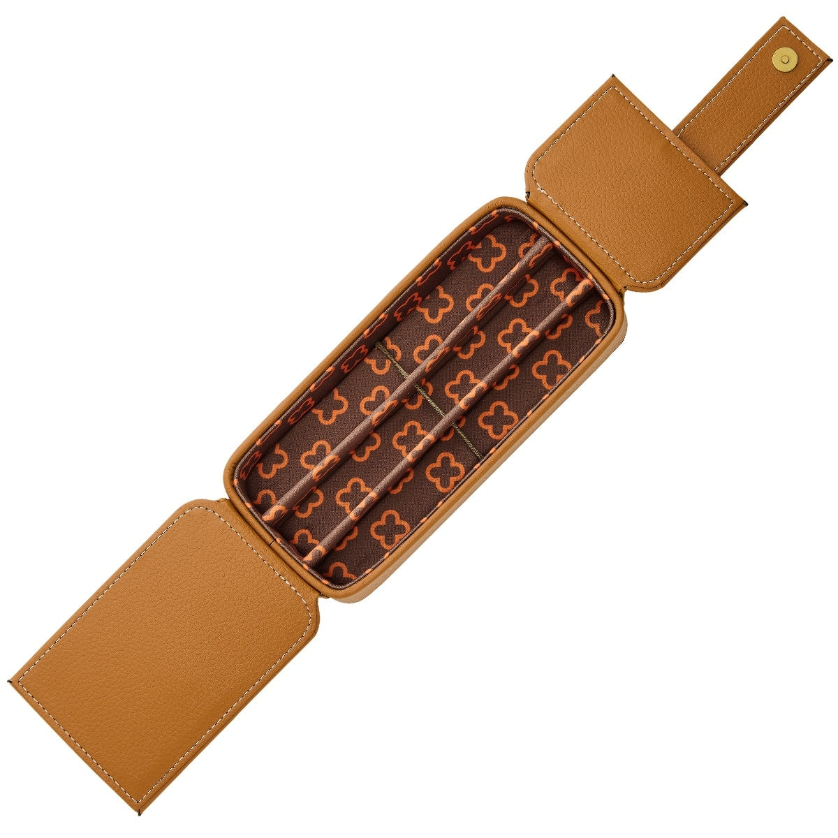 Esterbrook, Pen Case British Tan, for 3 writing instruments, brown