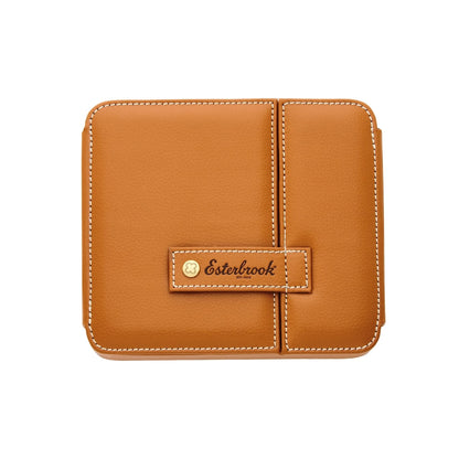 Esterbrook, Pen Case British Tan, for 6 Writing Instruments, brown