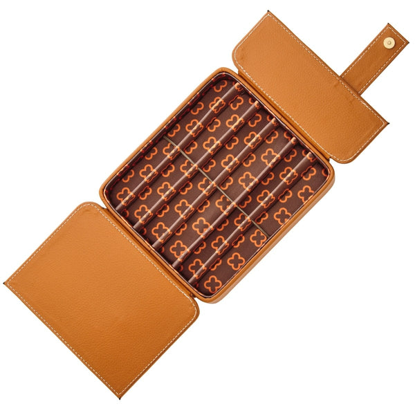 Esterbrook, Stifteetui British Tan, für 6 Schreibgeräte, braun