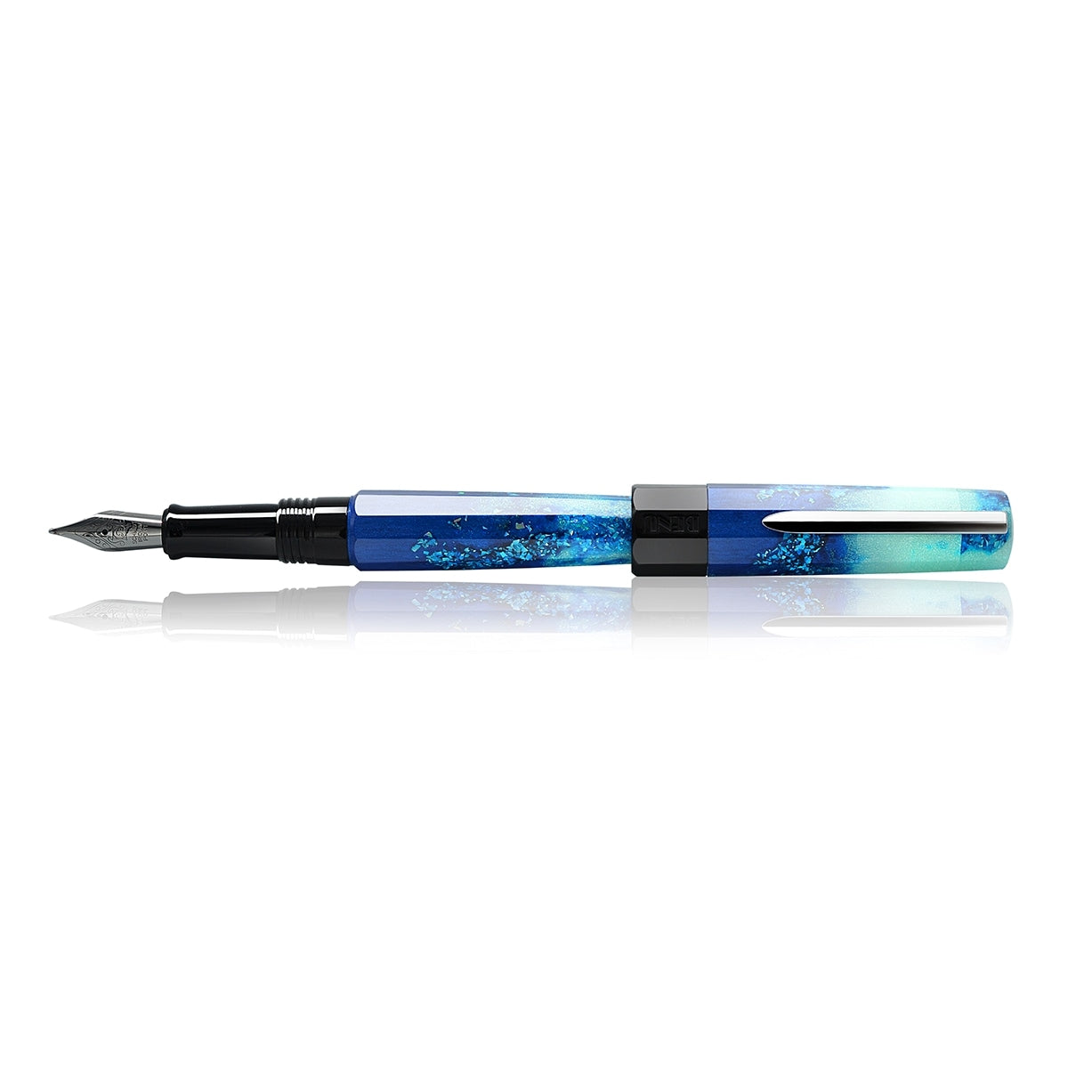 Stylo plume BENU Euphoria gunmetal, Big wave