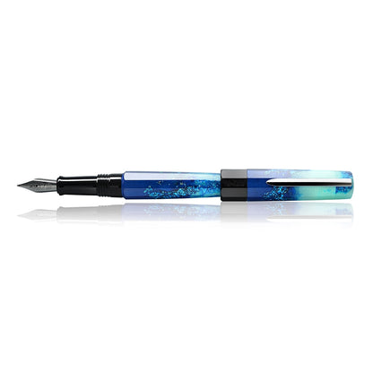 Stylo plume BENU Euphoria gunmetal, Big wave
