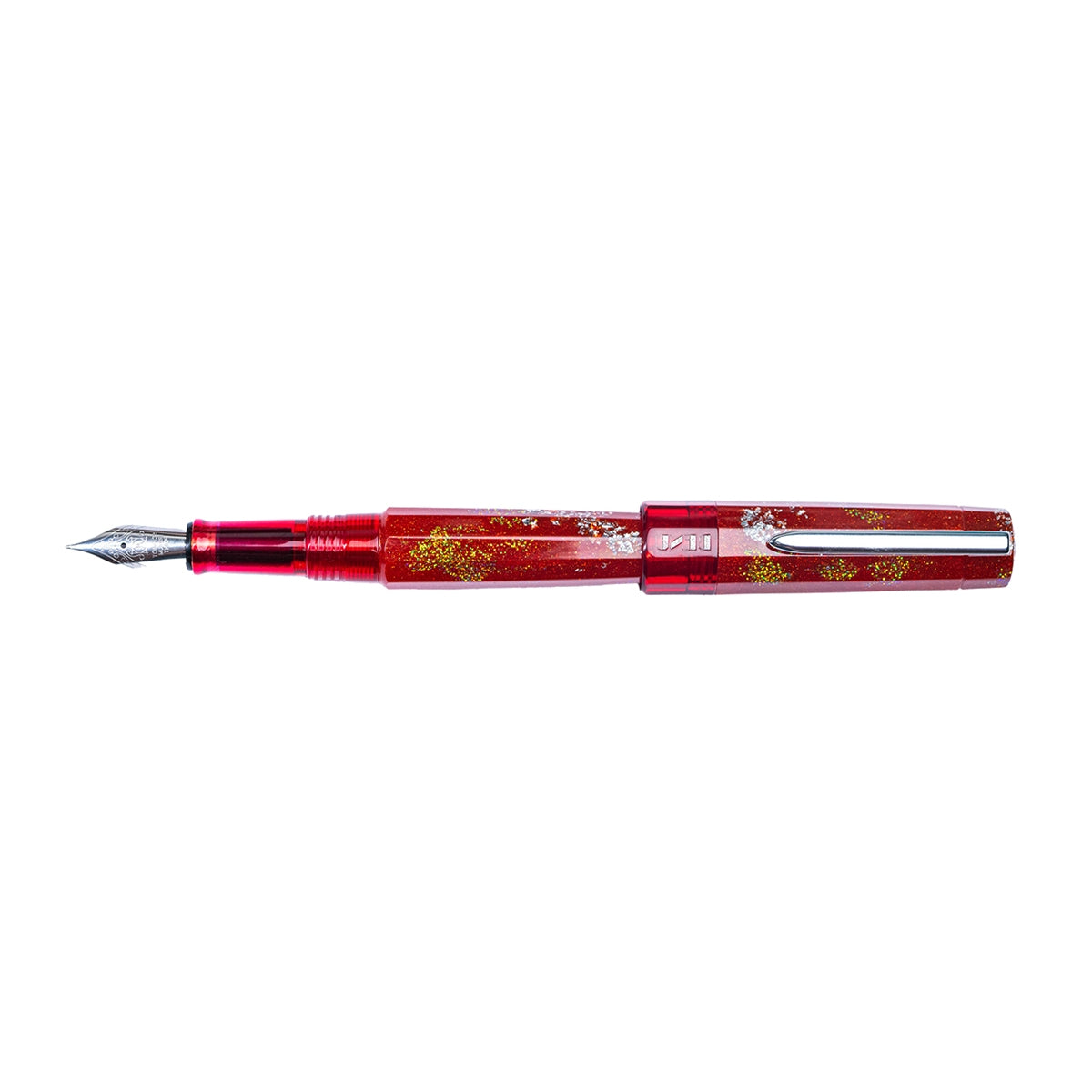 Stylo plume BENU Euphoria gunmetal, Bloody Mary