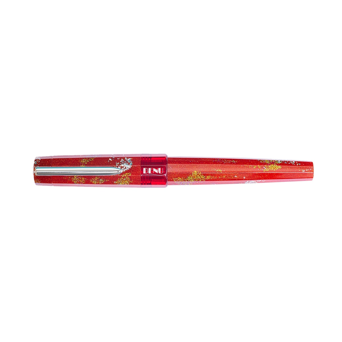 Stylo plume BENU Euphoria gunmetal, Bloody Mary