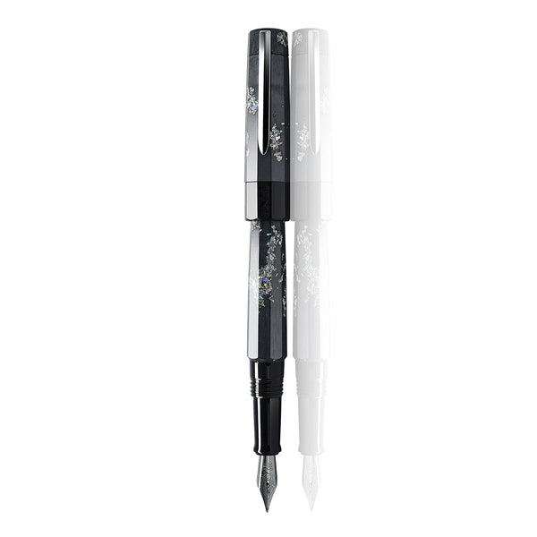 Stylo plume BENU Euphoria gunmetal, Caviar