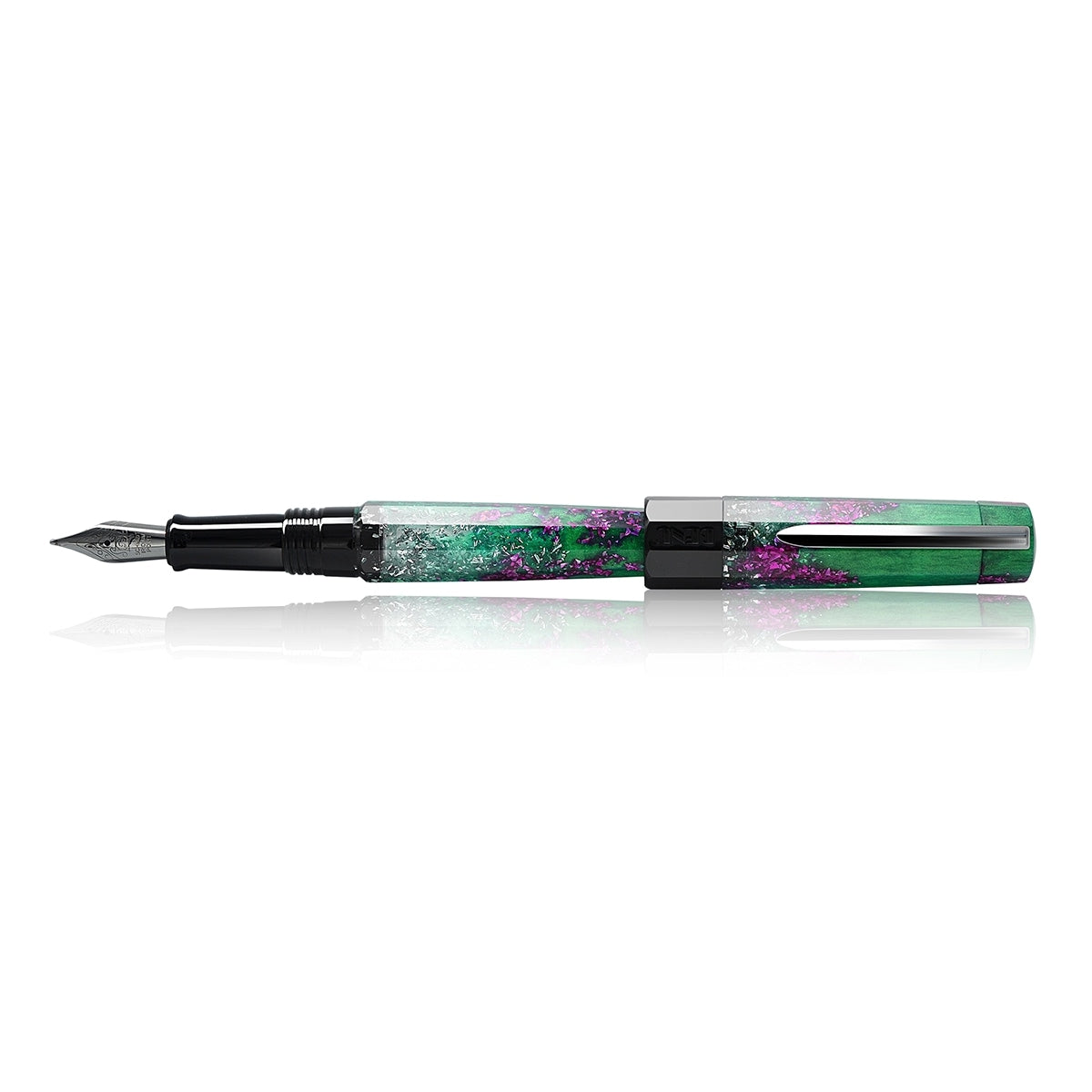 Stylo plume BENU Euphoria gunmetal, Pink guava