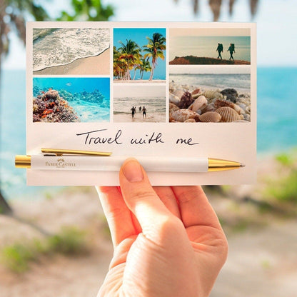 Faber-Castell, Ballpoint Pen, Neo Slim, Gold Marshmallow