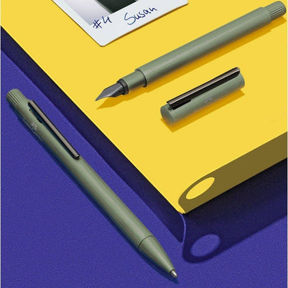 Faber-Castell, Fountain pen, Neo Slim, Olive green