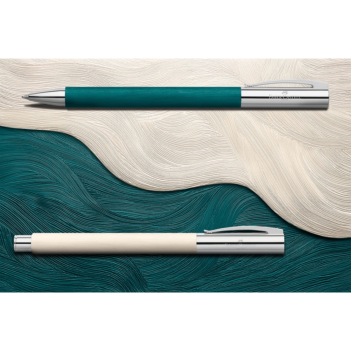 Faber-Castell Kugelschreiber Ambition Soft Teal