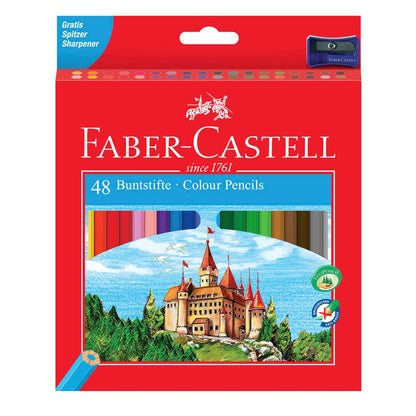 Faber-Castell, Classic Colour Pencil Set, 48-piece