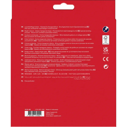 Faber-Castell, Classic Colour Pencil Set, 48-piece
