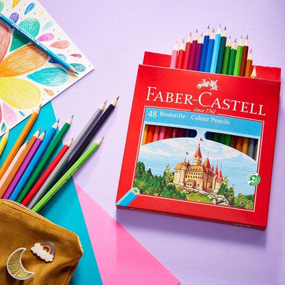 Faber-Castell, Classic Colour Pencil Set, 48-piece
