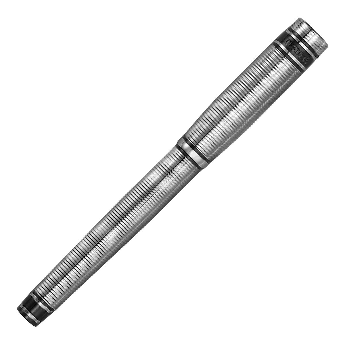 Festina, Fountain pen, Bold Stripe, Chrome & Gun