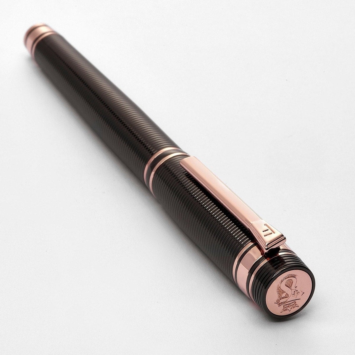 Festina, Fountain Pen, Bold Stripe, Gun & Rosegold