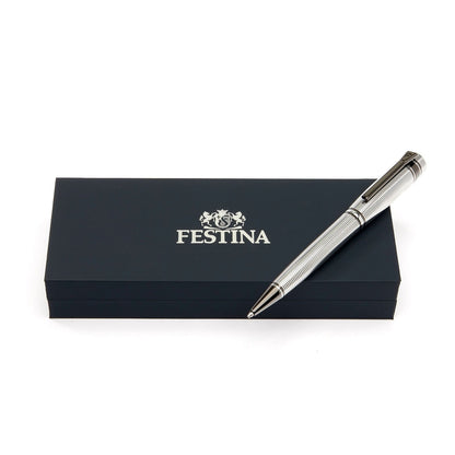 Festina, Kugelschreiber, Bold Stripe, Chrome & Gun