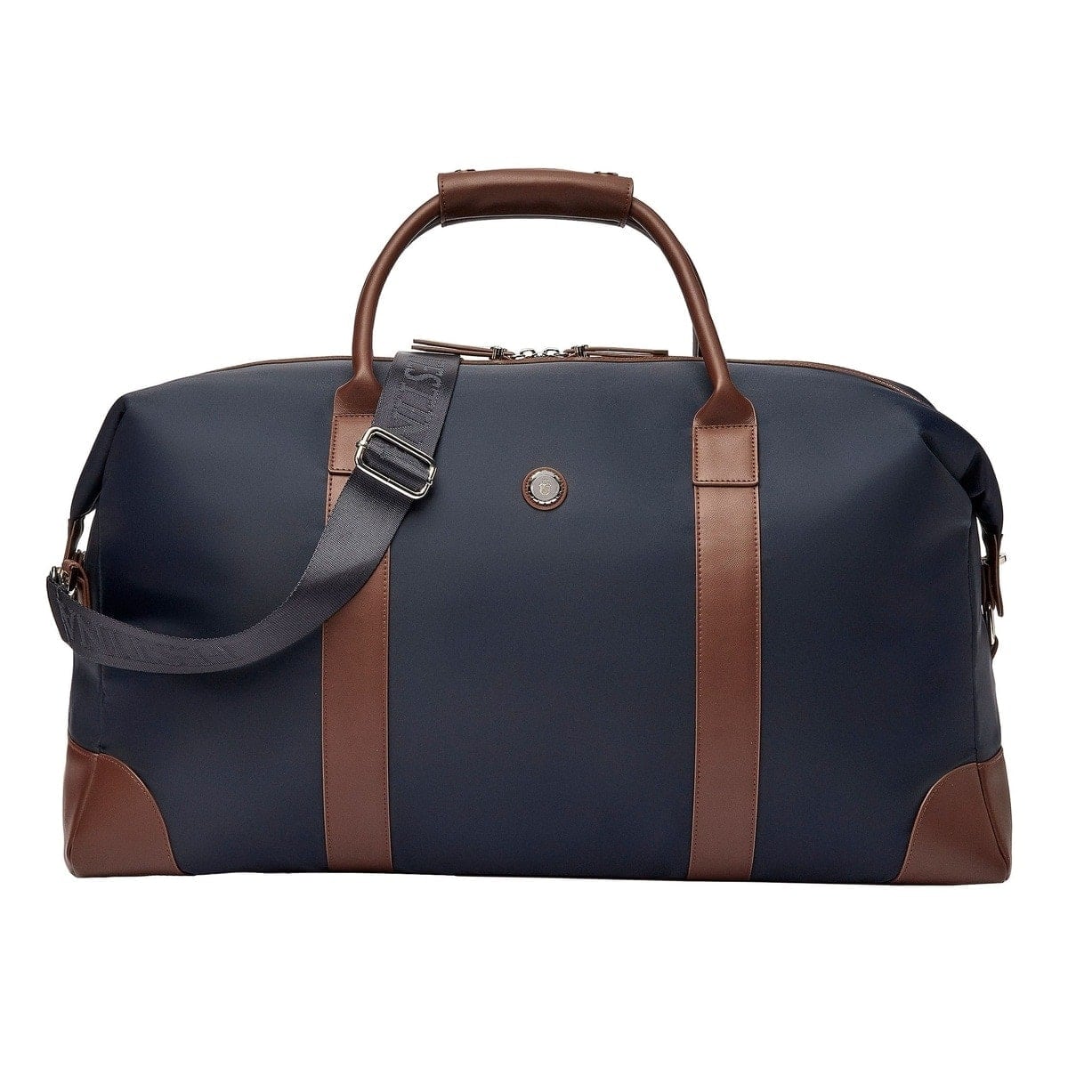 Festina, Travel Bag, Button Navy & Brown