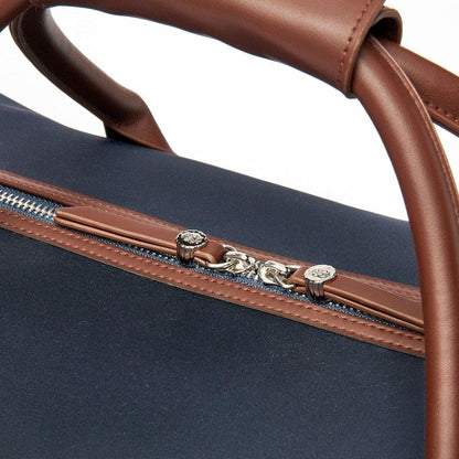 Festina, Travel Bag, Button Navy & Brown