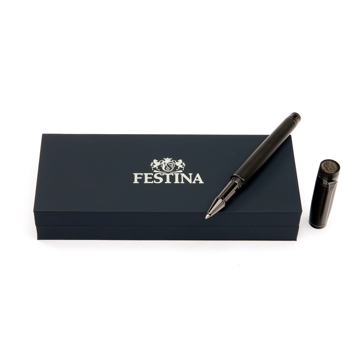 Festina, Rollerball Pen, Bold Stripe, Black