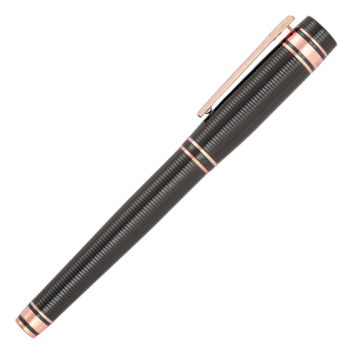 Festina, Rollerball Pen, Bold Stripe, Gun & Rose Gold
