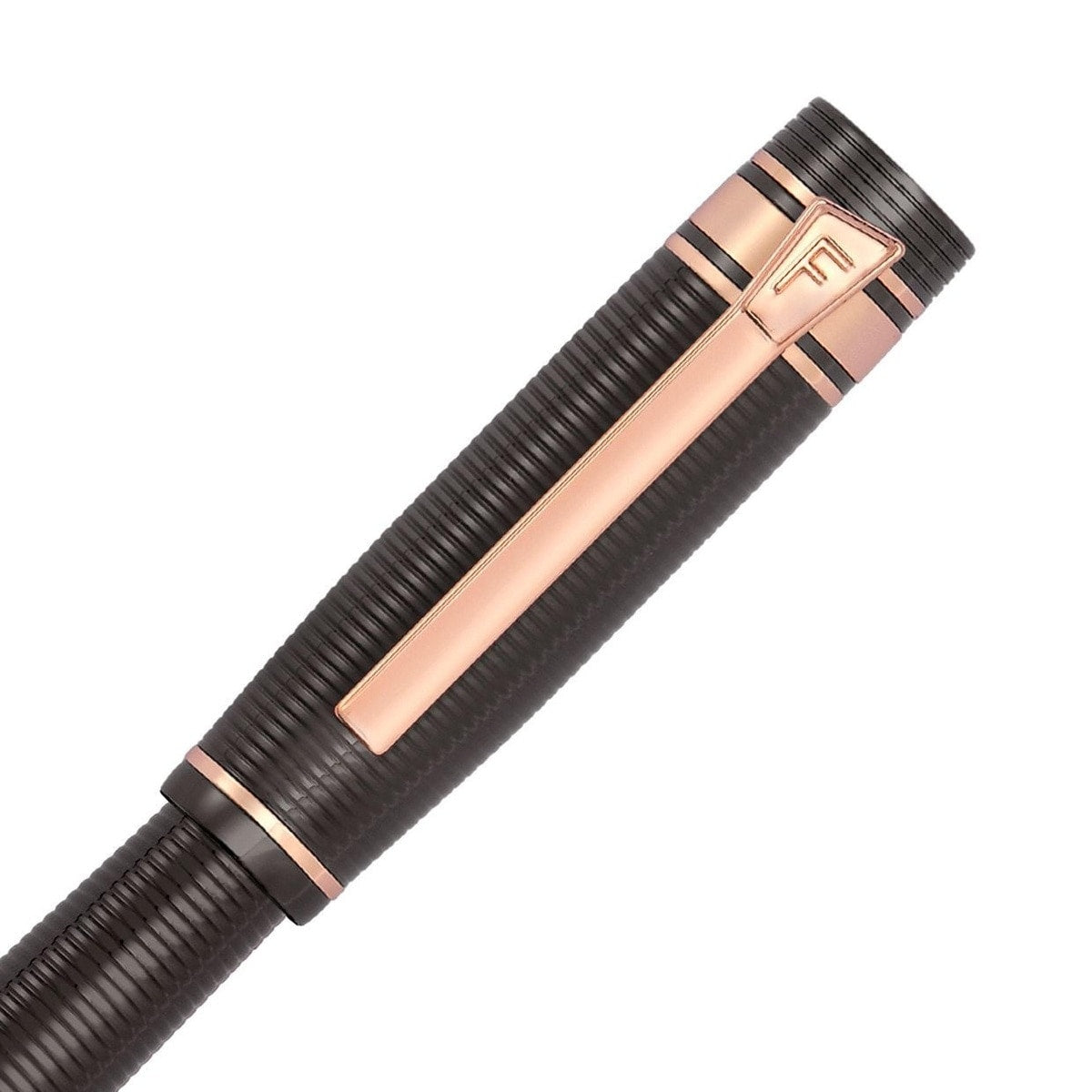 Festina, Rollerball Pen, Bold Stripe, Gun & Rose Gold