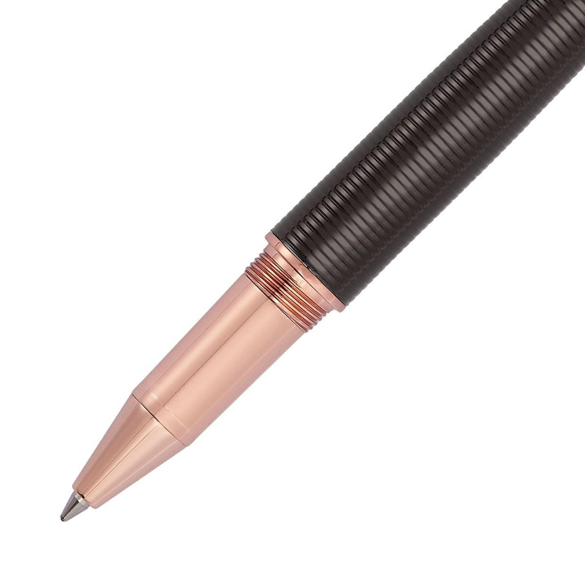 Festina, Rollerball Pen, Bold Stripe, Gun & Rose Gold