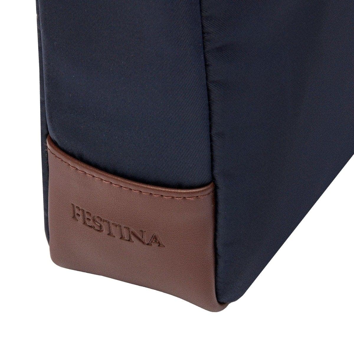 Festina, Umhängetasche, Button Navy & Brown