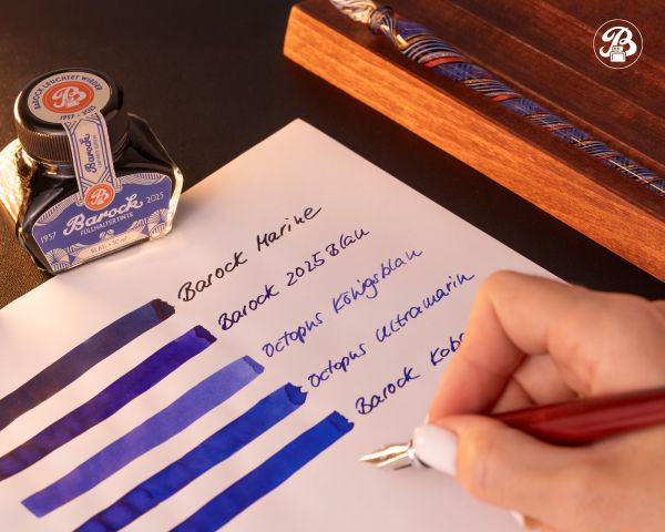 Barock Füllhaltertinte Limitierte Edition 2025 Blau