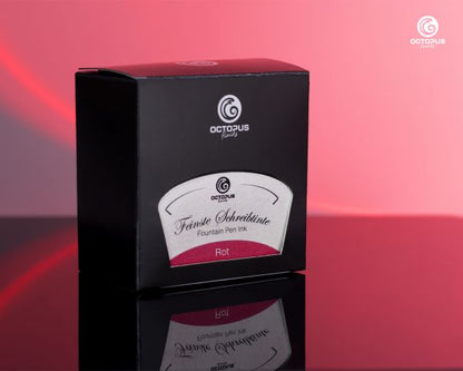 Octopus Fluids Classic Fountain Pen Ink Red