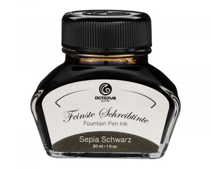 Octopus Fluids Füllhaltertinte Classic Schreibtinten Sepia Schwarz