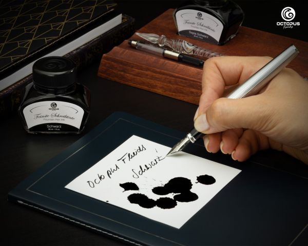 Octopus Fluids Fountain Pen Ink Classic Writing Inks Black