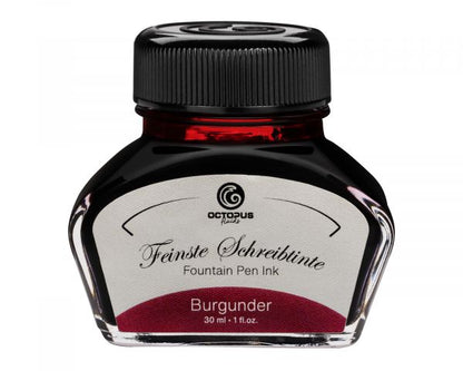 Octopus Fluids Fountain Pen Ink Classic Burgundy