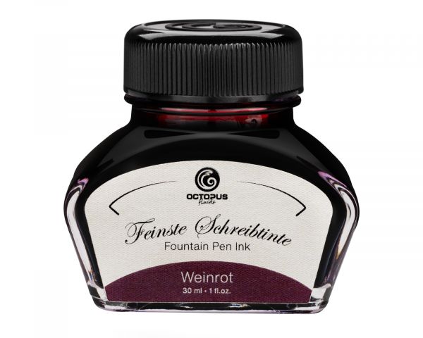 Octopus Fluids Füllhaltertinte Classic Weinrot