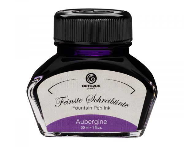 Octopus Fluids Fountain Pen Ink Classic Writing Inks Aubergine