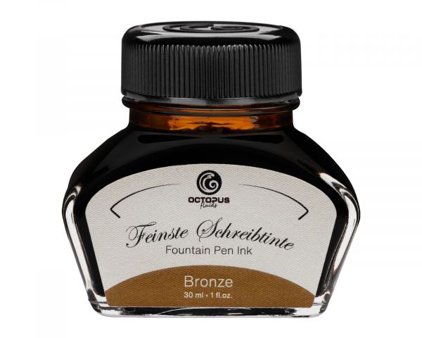 Octopus Fluids Klassische Füllhaltertinte Classic Bronze