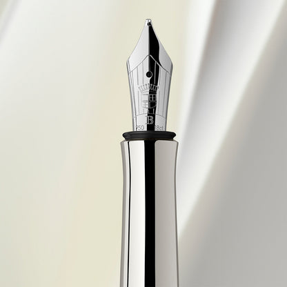Graf von Faber-Castell, Guilloche Fountain Pen, 18K Nib, India Red