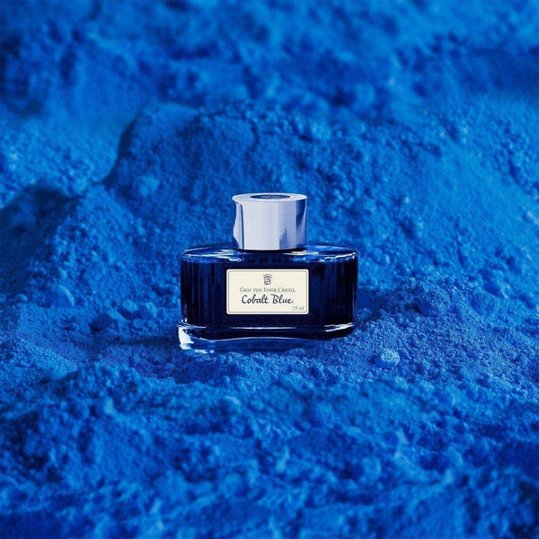 Graf von Faber-Castell, Tintenglas, 75 ml, Cobalt Blue