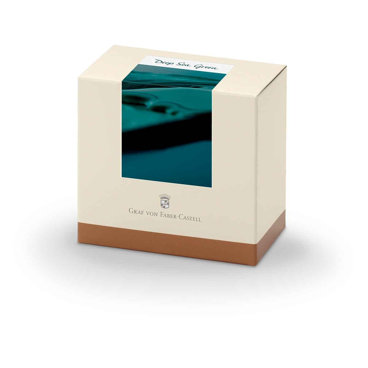 Graf von Faber-Castell, Tintenglas, 75 ml, Deep Sea Green