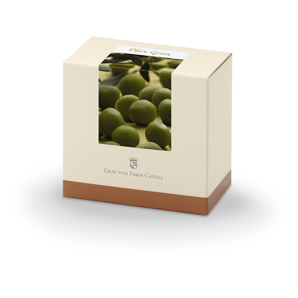 Graf von Faber-Castell, Ink Bottle, 75 ml, Olive Green
