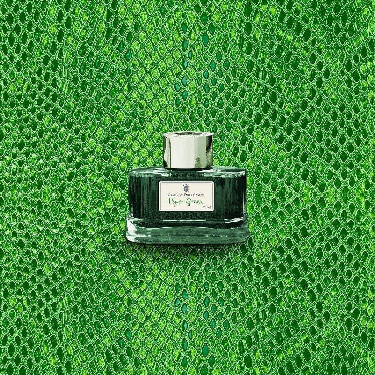 Graf von Faber-Castell, Ink Bottle, 75 ml, Viper Green