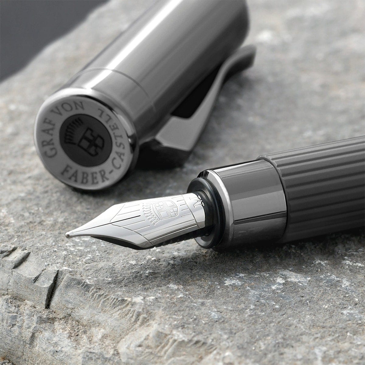 Graf von Faber-Castell, Tamitio Fountain Pen, Stone Grey