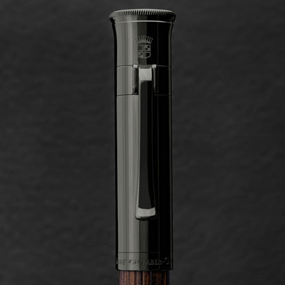 Graf von Faber-Castell, Macassar Fountain Pen, 18K Nib, dark brown