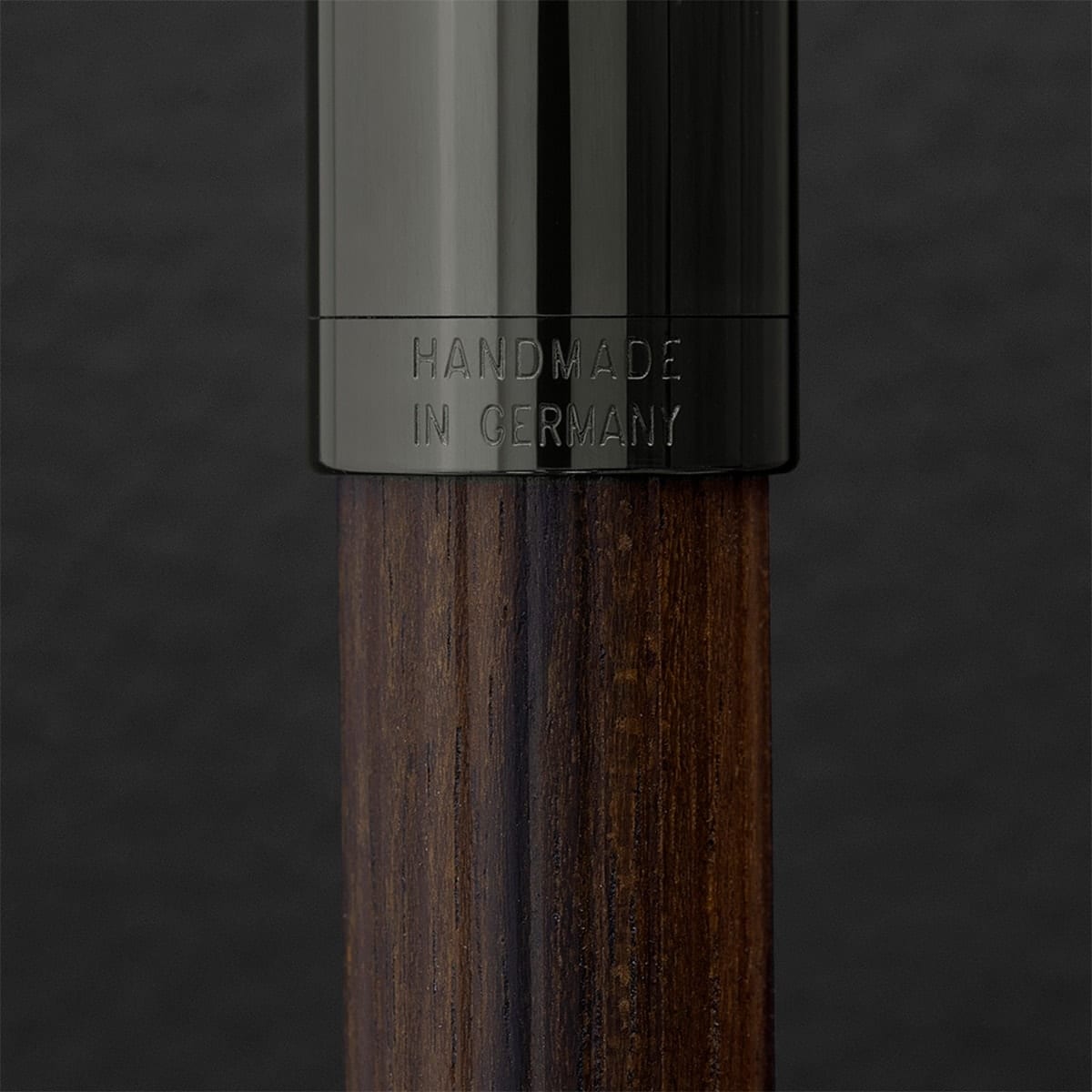 Graf von Faber-Castell, Macassar Fountain Pen, 18K Nib, dark brown