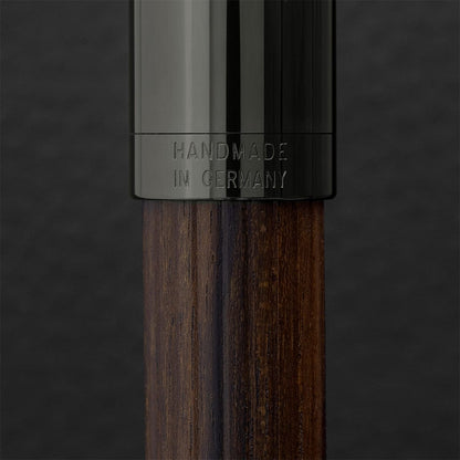 Graf von Faber-Castell, Macassar Fountain Pen, 18K Nib, dark brown