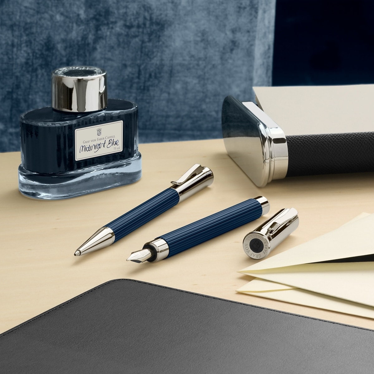 Graf von Faber-Castell, Tamitio Fountain Pen, Night Blue