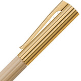 Graf von Faber-Castell Drehbleistift Bloom Hainbuche, vergoldet, 0.5mm, creme