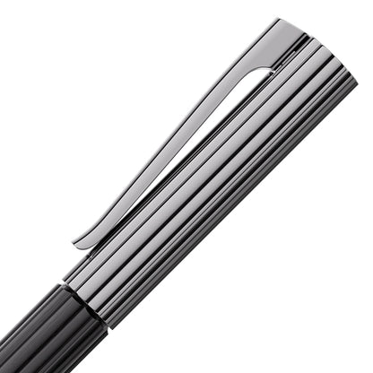Graf von Faber-Castell Bloom Ebony Mechanical Pencil, ruthenium-plated, 0.5mm, black