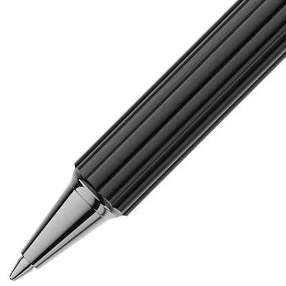 Graf von Faber-Castell Bloom Ebony Ballpoint Pen, ruthenium-plated, black