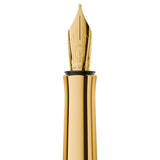 Graf von Faber-Castell Füller Bloom Hainbuche, vergoldet, 14Kt, creme