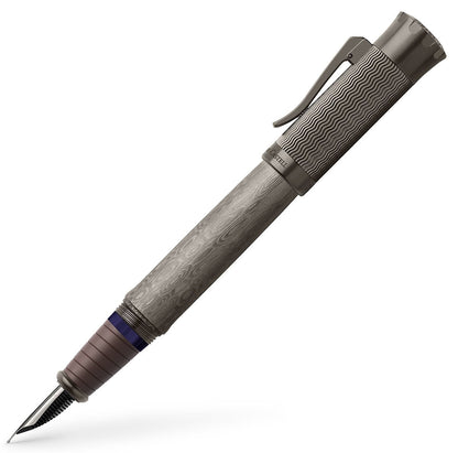 Graf von Faber-Castell, Fountain Pen, Pen of the Year 2021 - Knights, 18Kt, dark grey